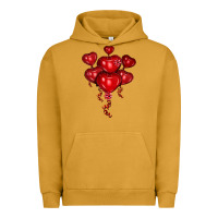 Pigment Peanut Butter heart balloons olivia Urban Hoodie - OliviaCreatesArt