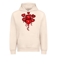 Sandshell heart balloons olivia Urban Hoodie - OliviaCreatesArt