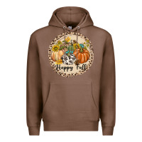 Chestnut Happy Fall Premium Hoodie - texasbilliewilder