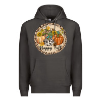 Smoke Happy Fall Premium Hoodie - texasbilliewilder