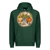 Sports Green Happy Fall Premium Hoodie - texasbilliewilder