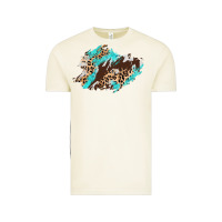Cowhide Leopard Turquoise Patch Vintage Tee | Teevron