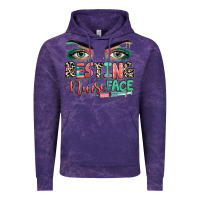 Cloud Purple resting nurse face Vintage Hoodie - RanaPortraitStore