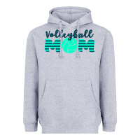 Heather Grey Volleyball Mom Heavyweight Hoodie - Bettercallsaul
