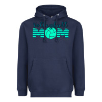 Navy Volleyball Mom Heavyweight Hoodie - Bettercallsaul