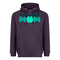 Plum Volleyball Mom Heavyweight Hoodie - Bettercallsaul