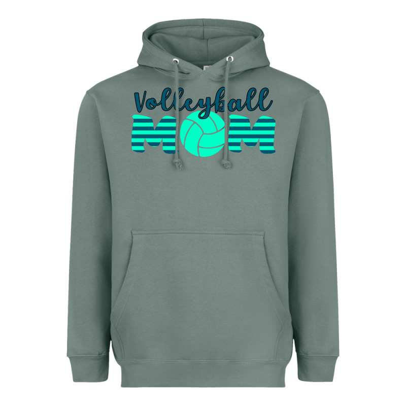 Volleyball Mom Heavyweight Hoodie by Bettercallsaul | Teevron
