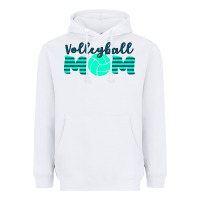 White Volleyball Mom Heavyweight Hoodie - Bettercallsaul