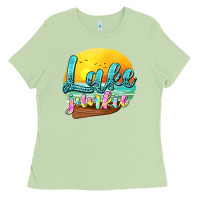 Matcha lake junkie Ladies Tee - texasbilliewilder