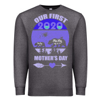 Charcoal Heather Our First Baby Mama Mother s Day Premium Sweatshirt - Bettercallsaul
