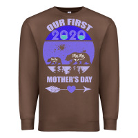 Chestnut Our First Baby Mama Mother s Day Premium Sweatshirt - Bettercallsaul