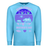 Ocean Blue Our First Baby Mama Mother s Day Premium Sweatshirt - Bettercallsaul