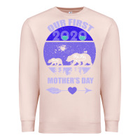 Pale Pink Our First Baby Mama Mother s Day Premium Sweatshirt - Bettercallsaul