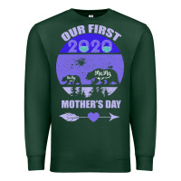 Sports Green Our First Baby Mama Mother s Day Premium Sweatshirt - Bettercallsaul