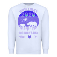 White Our First Baby Mama Mother s Day Premium Sweatshirt - Bettercallsaul