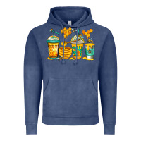 Vintage Denim bumble bee honey coffee Vintage Hoodie - Jasminsmagicworld