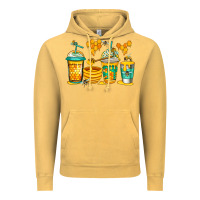 Vintage Mustard bumble bee honey coffee Vintage Hoodie - Jasminsmagicworld