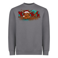 Storm christmas nana highland cow Heavyweight Sweatshirt - BarkalooDesign