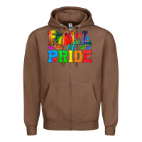 Chestnut Fall Of Pride Zipper Hoodie - BundleAndBundleShop