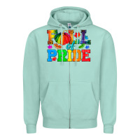 Seafoam Fall Of Pride Zipper Hoodie - BundleAndBundleShop