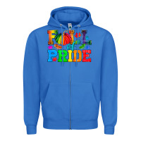 True Royal Fall Of Pride Zipper Hoodie - BundleAndBundleShop