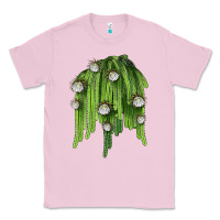 Bubblegum Pink Selenicereus Cactus Classic Tee - LillyAllenDesigns