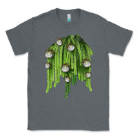 Charcoal Heather Selenicereus Cactus Classic Tee - LillyAllenDesigns
