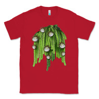 Red Selenicereus Cactus Classic Tee - LillyAllenDesigns