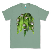 Sage Selenicereus Cactus Classic Tee - LillyAllenDesigns