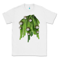 White Selenicereus Cactus Classic Tee - LillyAllenDesigns