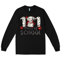 Black 101 days of school Long Sleeve Tee - MaliasSmallBusiness