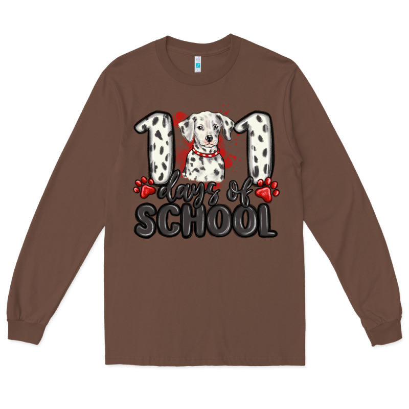 101 Days Of School Long Sleeve Tee by MaliasSmallBusiness | Teevron
