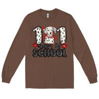 Chestnut 101 days of school Long Sleeve Tee - MaliasSmallBusiness