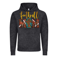Vintage Black football mom Vintage Hoodie - JahusDesignShop