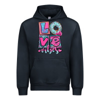 Navy love vibes Urban Hoodie - OliviaCreatesArt