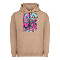Pigment Burro love vibes Urban Hoodie - OliviaCreatesArt