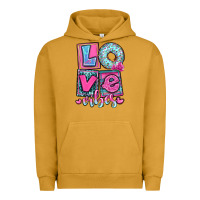 Pigment Peanut Butter love vibes Urban Hoodie - OliviaCreatesArt