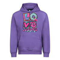 Tulip love vibes Urban Hoodie - OliviaCreatesArt