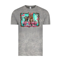 Cloud Rock mama bear sees all Vintage Tee - Artiststas