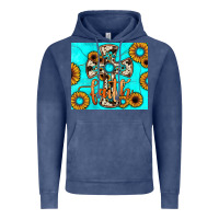 Vintage Denim cross tumbler Vintage Hoodie - JahusDesignShop