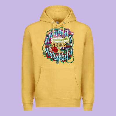 Mamacita Needs A Margarita Premium Hoodie Designed By Nancycooperartshop
