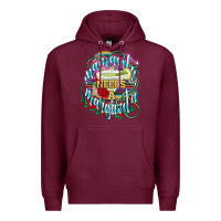 Burgundy Mamacita needs a margarita Premium Hoodie - NancyCooperArtShop