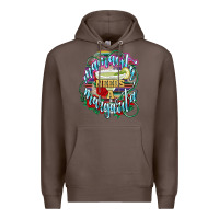 Coffee Mamacita needs a margarita Premium Hoodie - NancyCooperArtShop