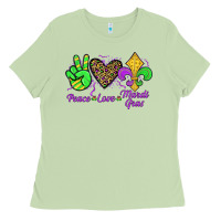 Matcha peace love mardi gras Ladies Tee - JahusDesignShop