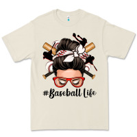 Bone baseball life messy bun Premium Tee - Zillion Design Studio