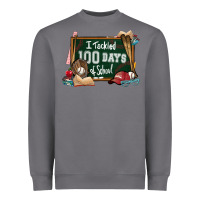 Storm I tacked 100 days school Baseball Heavyweight Sweatshirt - NancyCooperArtShop
