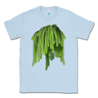 Dusty Blue Selenicereus Cactus Classic Tee - LillyAllenDesigns