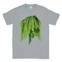Heather Grey Selenicereus Cactus Classic Tee - LillyAllenDesigns