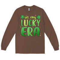Chestnut in my lucky era st. patrick's day Long Sleeve Tee - MaliasSmallBusiness