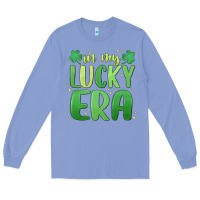 Colony Blue in my lucky era st. patrick's day Long Sleeve Tee - MaliasSmallBusiness